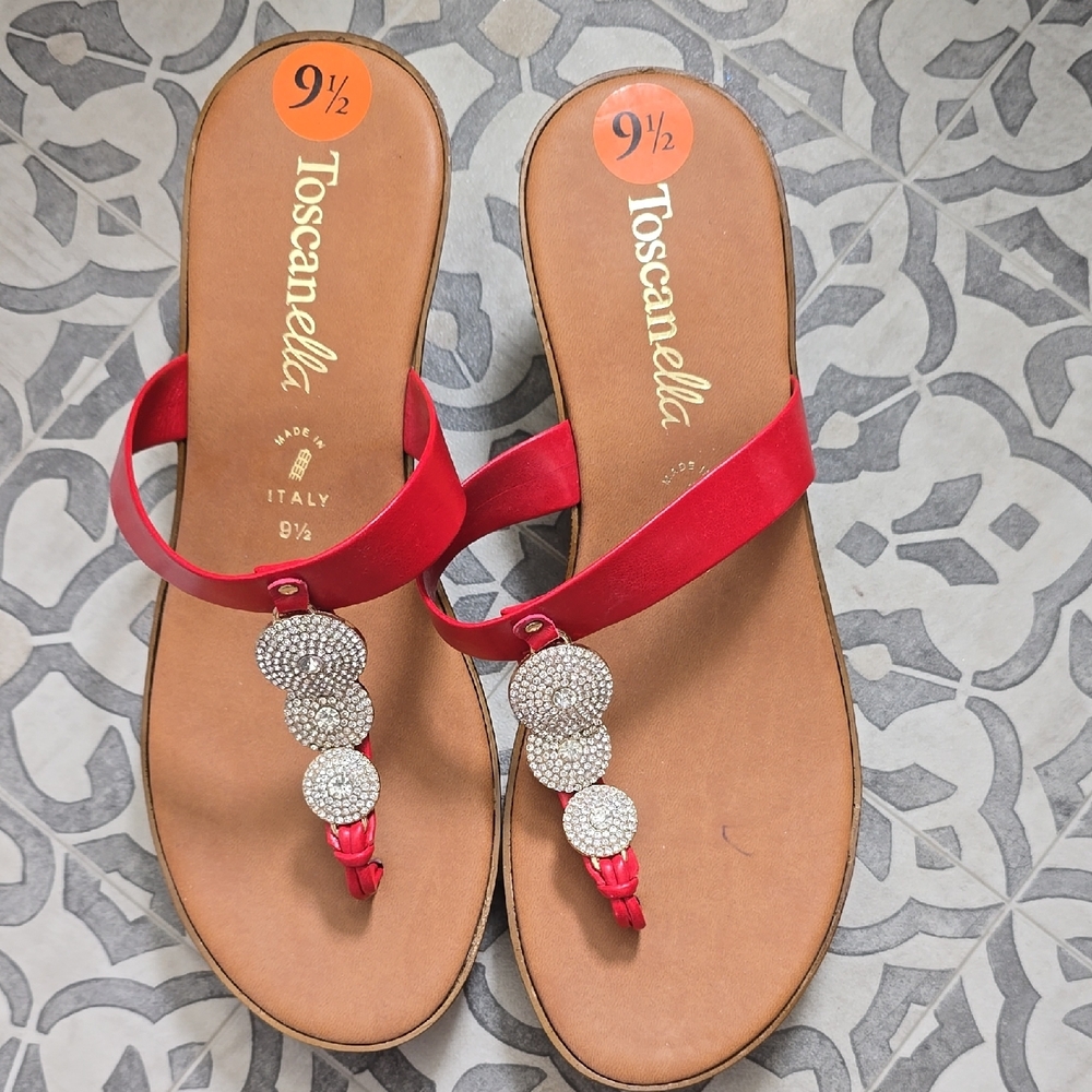 Toscanella Sandals. Worn Once